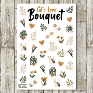 Cat's Love Bouquet (N-393)