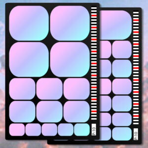 FullSet Sticker Pedicure (FS-10)
