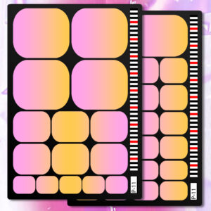 FullSet Sticker Pedicure (FS-11)