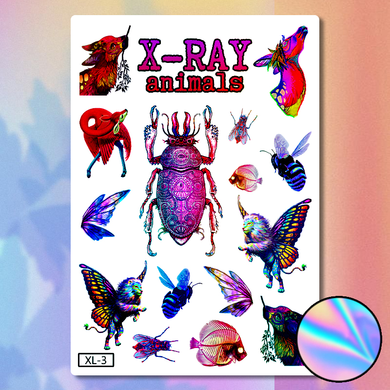 X-Ray Animals (XL-3) (Holographic)