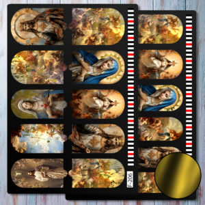FullSet Sticker (FS-206) (Gold)