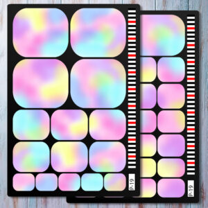FullSet Sticker Pedicure (P-19)