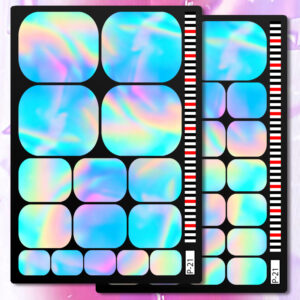 FullSet Sticker Pedicure (P-21)