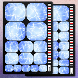FullSet Sticker Pedicure (P-23)
