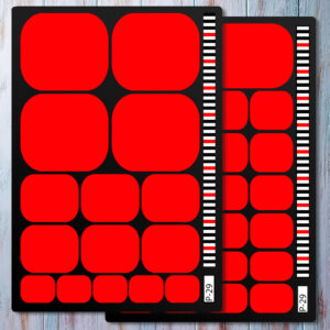 FullSet Sticker Pedicure (P-29)